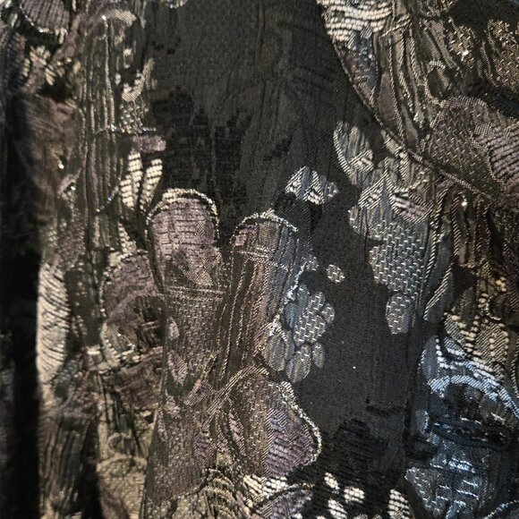 Chico's Size 2 Blazer - Purple/Black/Grey - Pre-owned - Picture 2 of 5